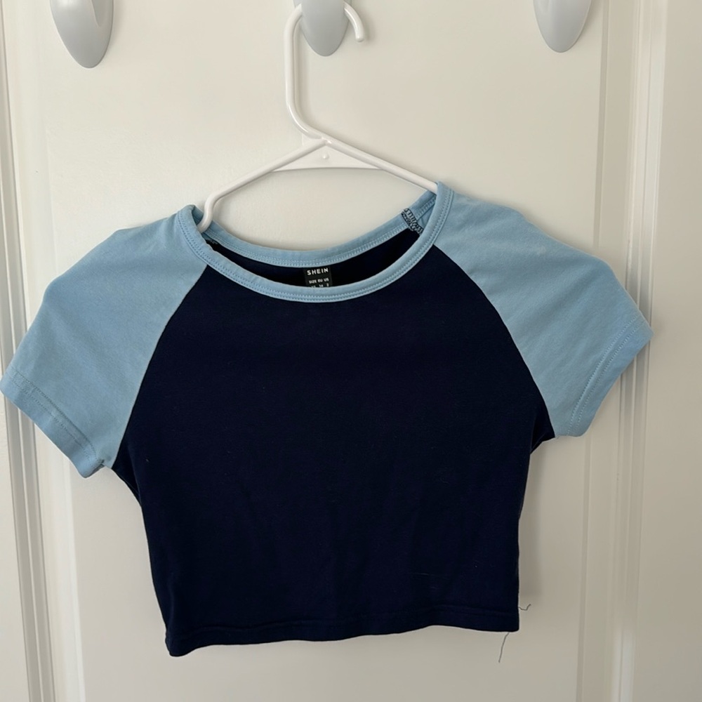 Shein crop top. Size extra small. Worn once.